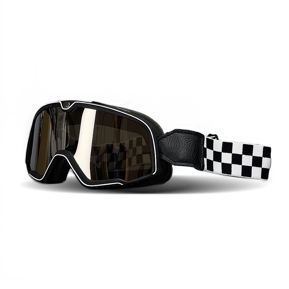 Aero Cycling Helmet - Retro capacete da motocicleta piloto óculos