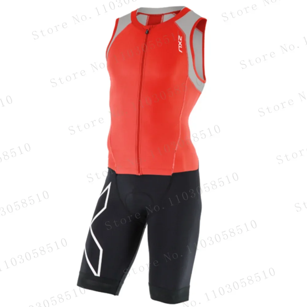 Triathlon Cycling Kit - Roupa de Triatlo Masculina Zxu Trisuit,