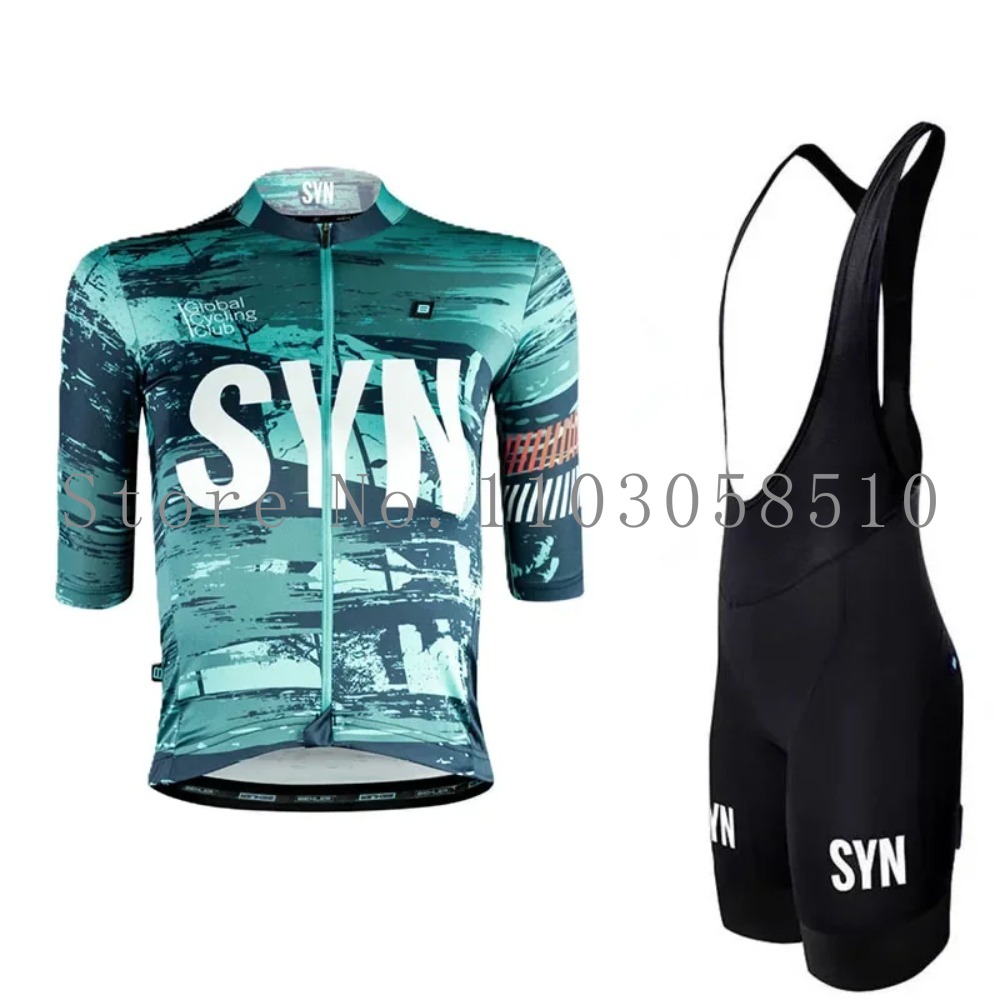 Junior Cycling Gear - Conjunto de Roupa de Ciclismo Masculina