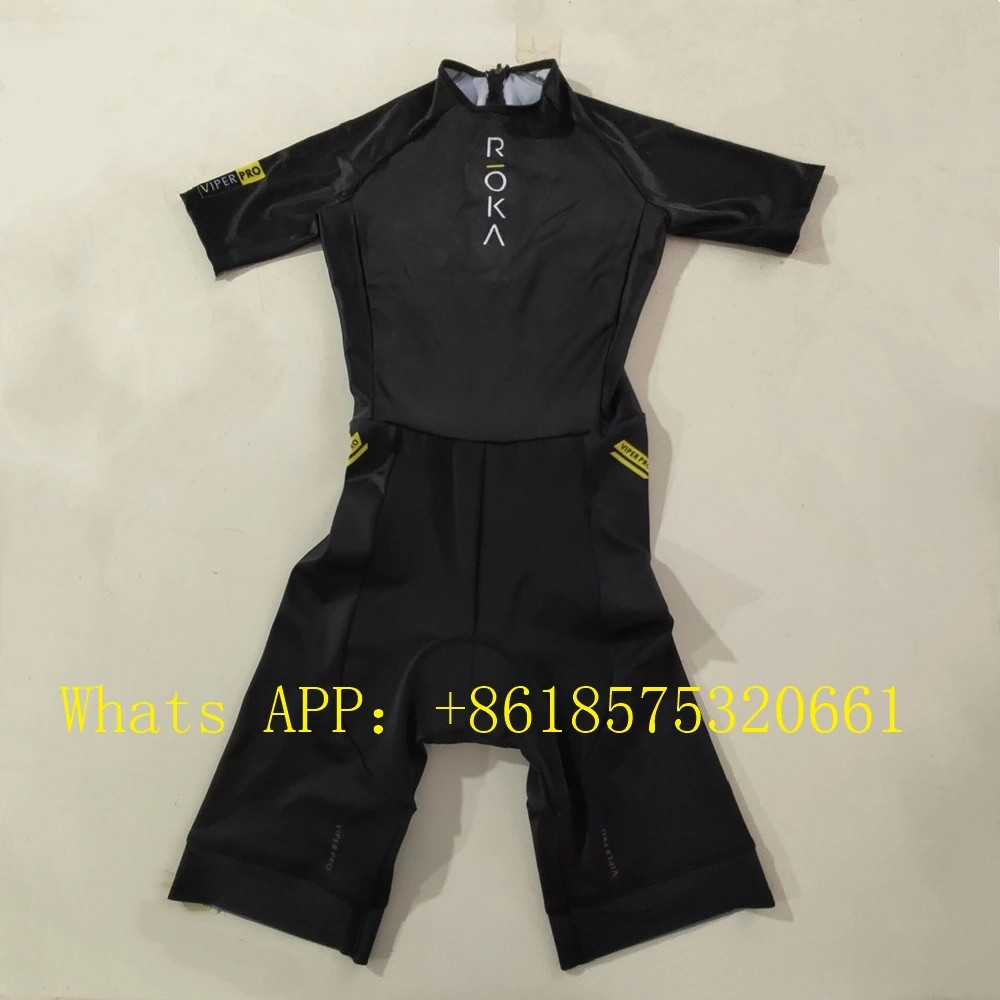 Roka masculino manga curta tri - Triathlon Cycling Kit avaliação e preço