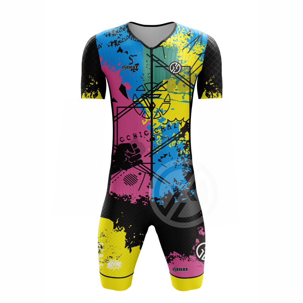 GCBIG Triathlon Suit para home - Triathlon Cycling Kit avaliação e preço