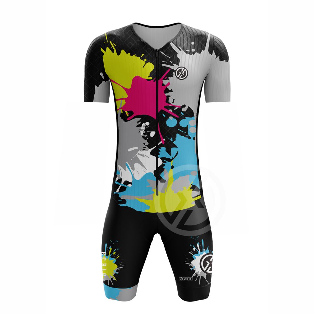GCBIG Triathlon Suit para home - Triathlon Cycling Kit avaliação e preço