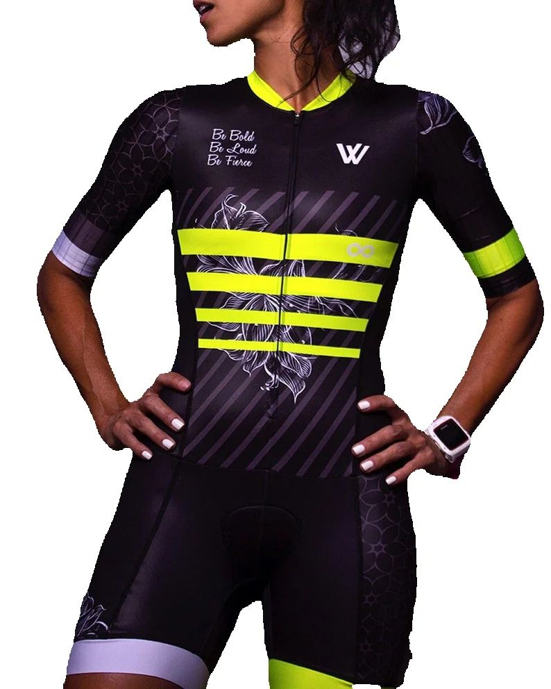 Mulheres triathlon terno roupa - Triathlon Cycling Kit avaliação e preço