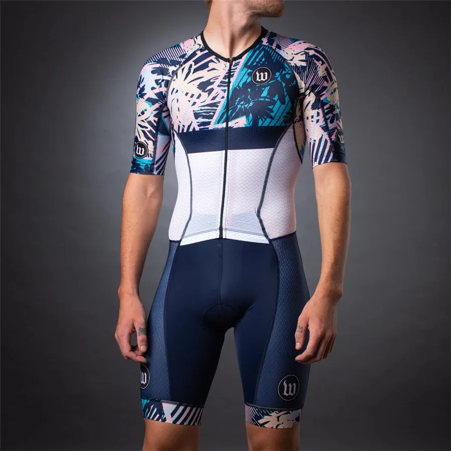 Wattie Ink Men Skinsuit Cyclin - Triathlon Cycling Kit avaliação e preço