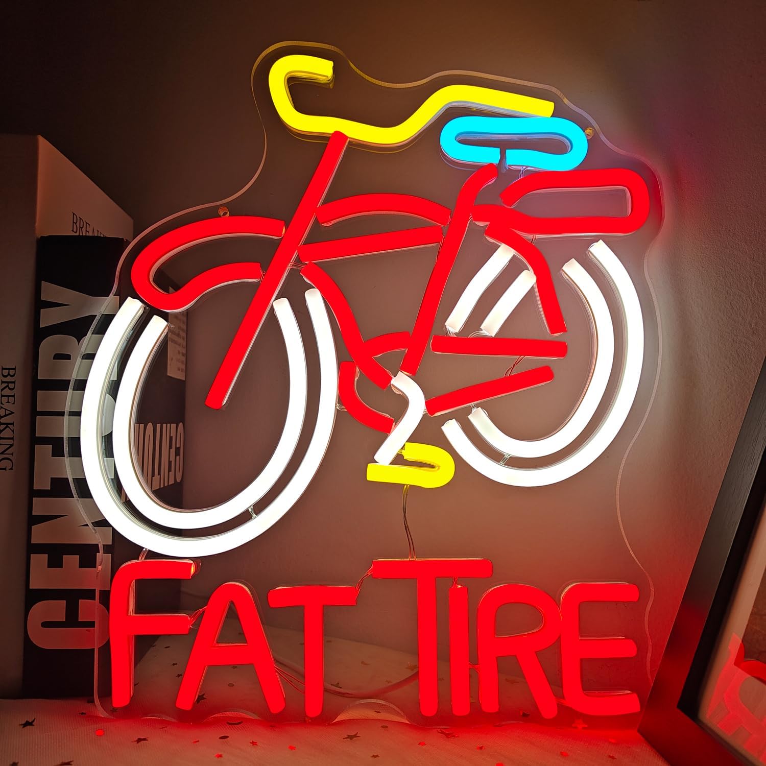 Letreiro de LED Neon para Bici - Cycling Gear Store avaliação e preço
