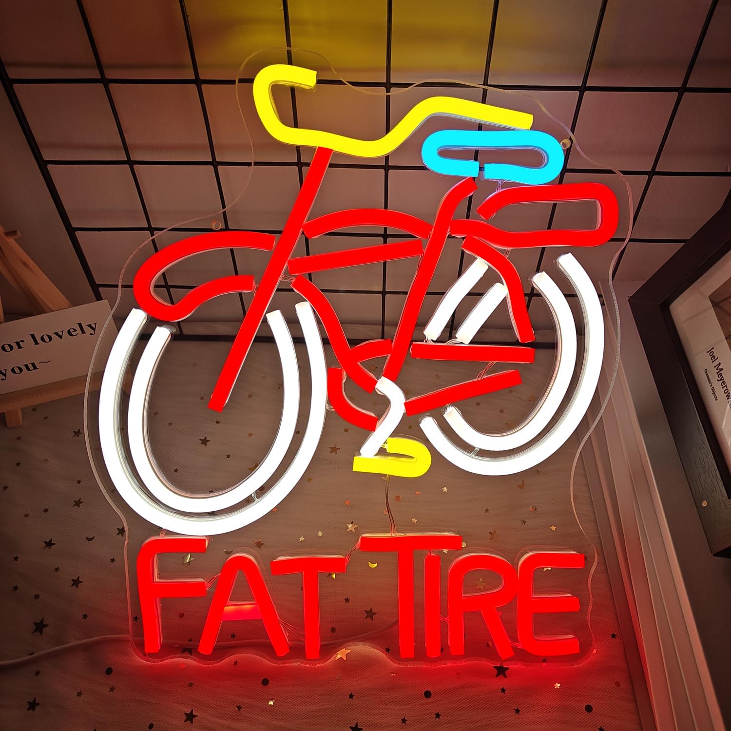 Letreiro de LED Neon para Bici - Cycling Gear Store avaliação e preço